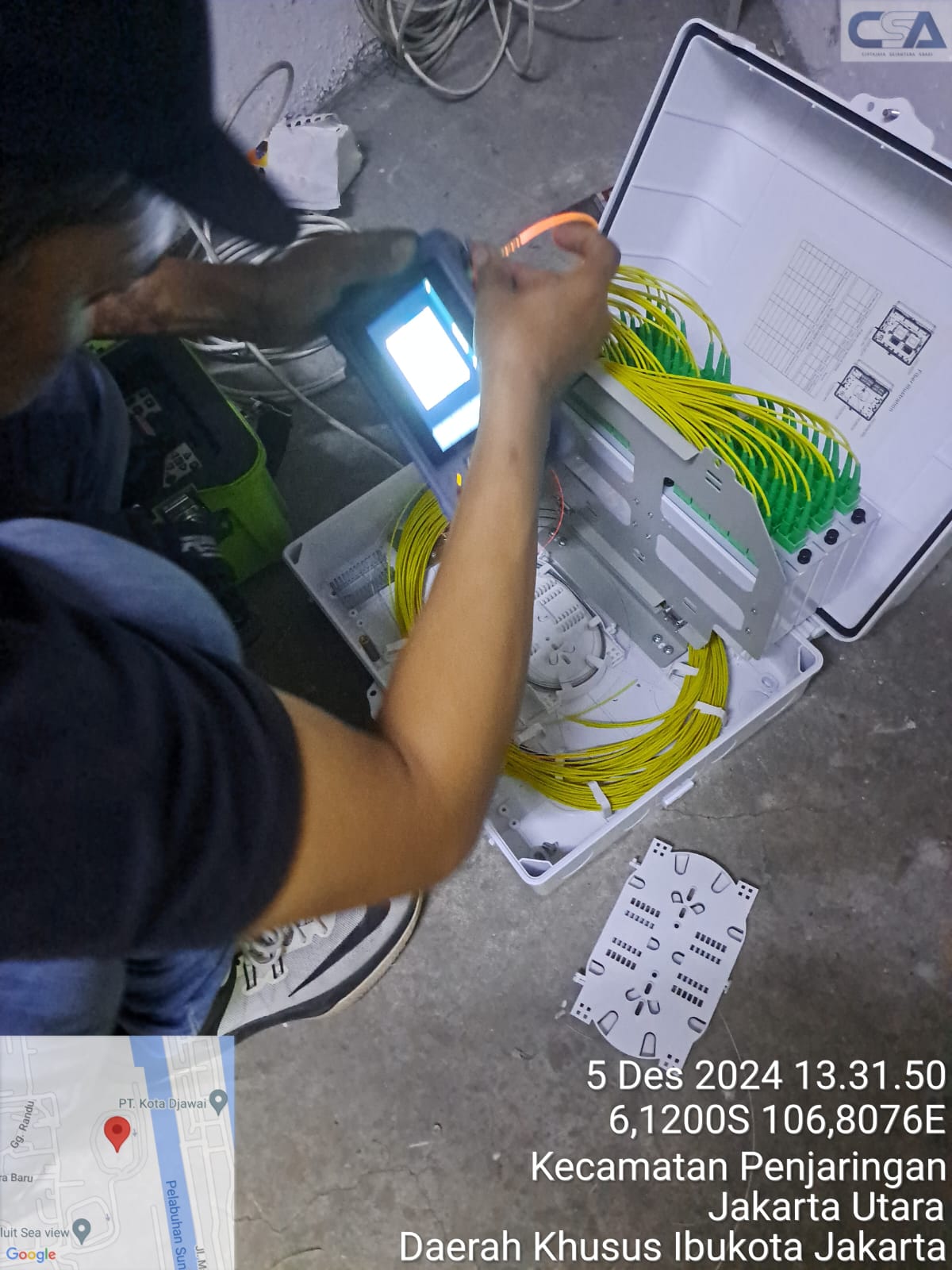 fiber optic cikarang